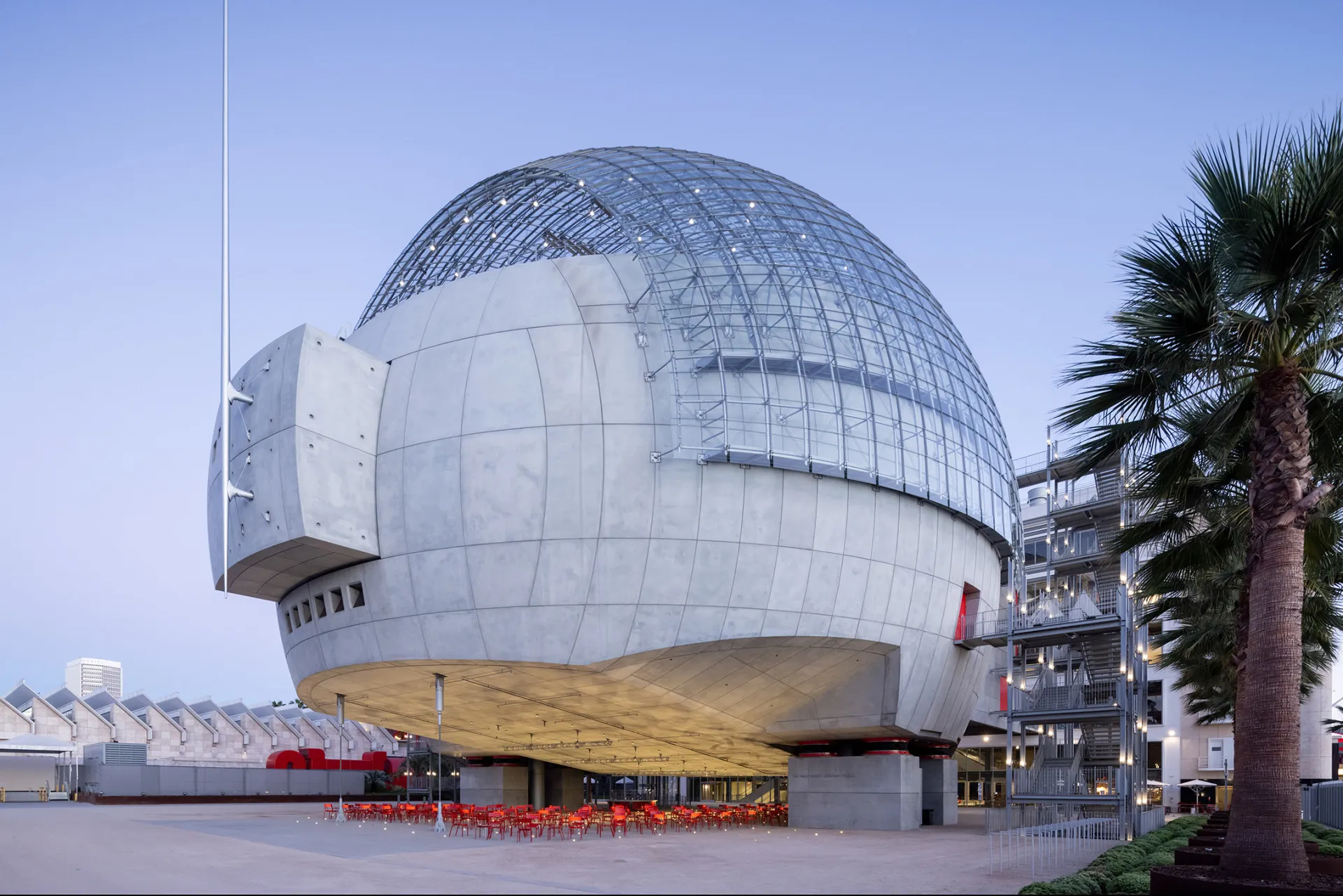 Sphere building. Photo by Iwan Baan/©Iwan Baan Studios