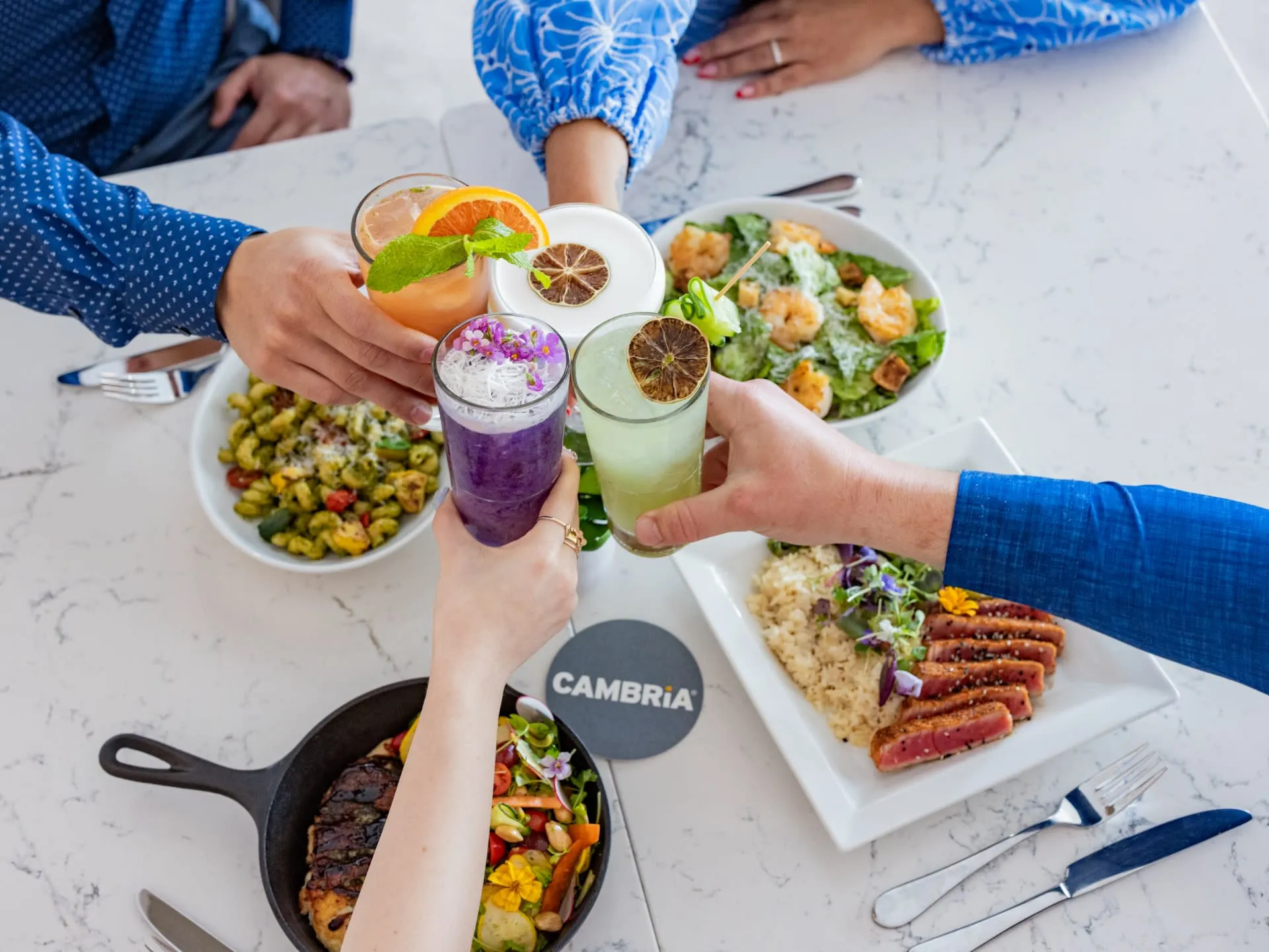 Dinner and Drinks at Cambria Hotel Burbank Restaurant