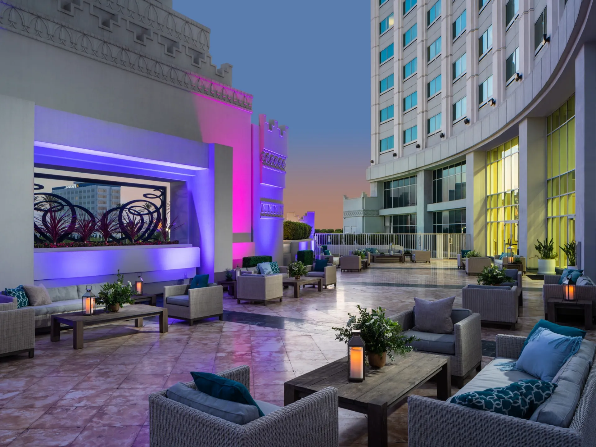 Terrace for Receptions Under the Stars