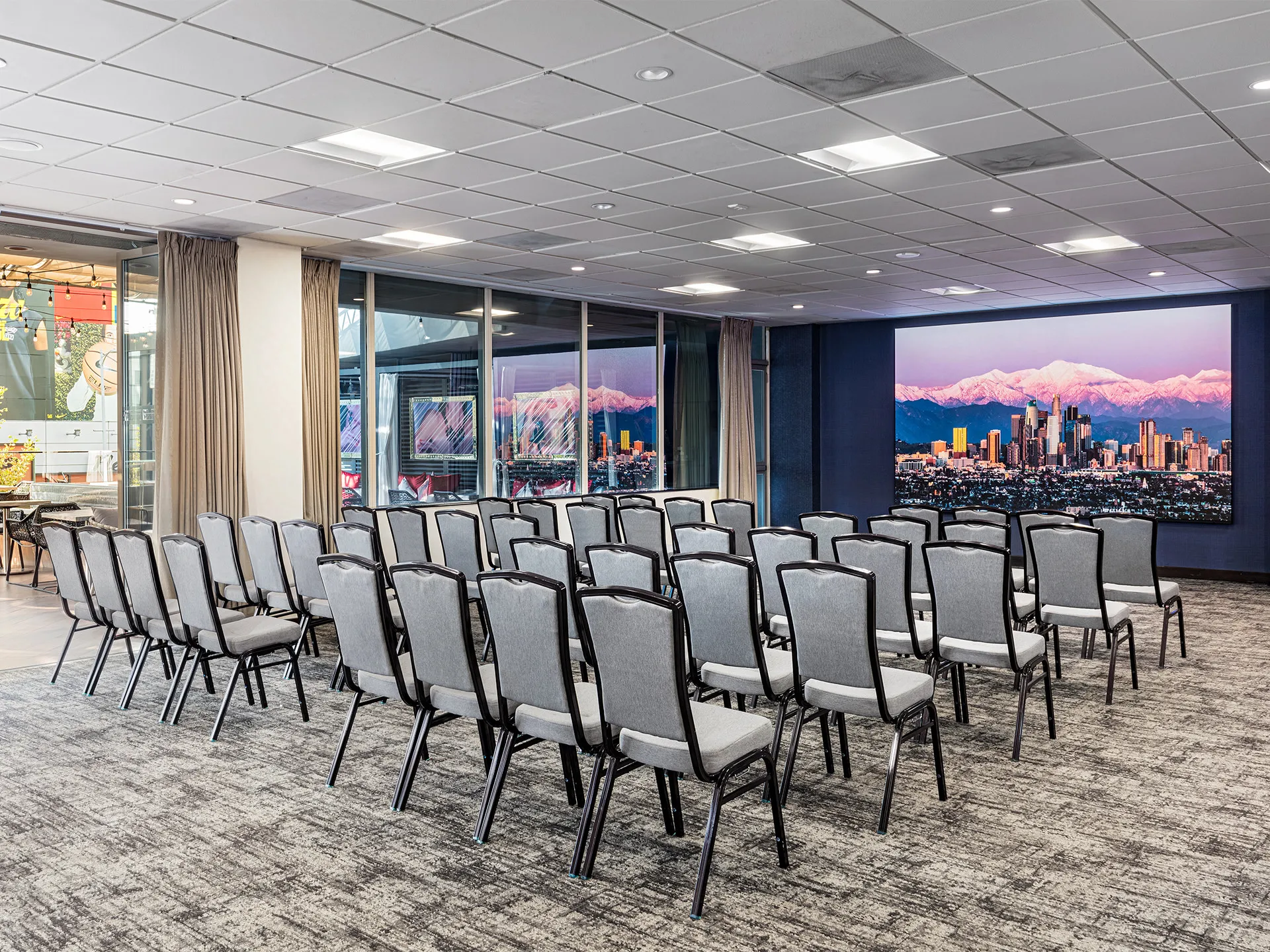 Figueroa Theater Set Up