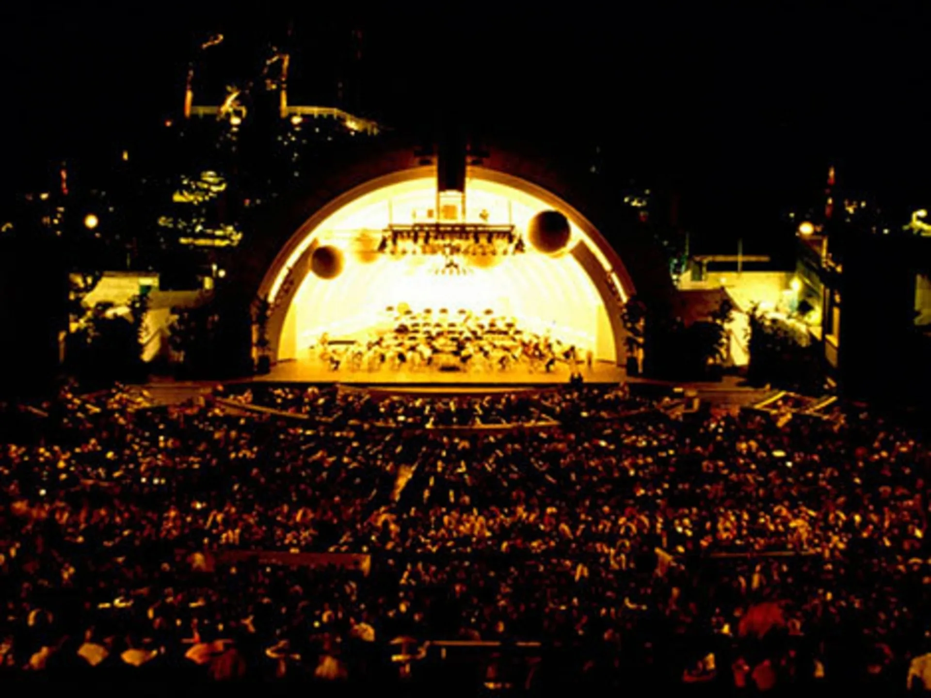 Hollywood Bowl night