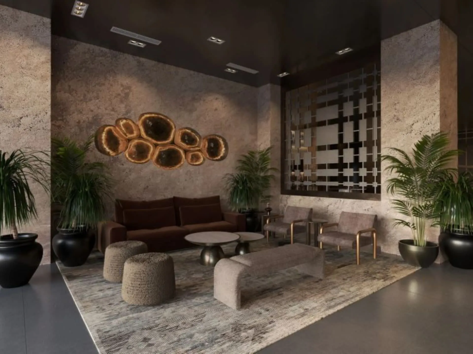 Hotel Lobby Rendering