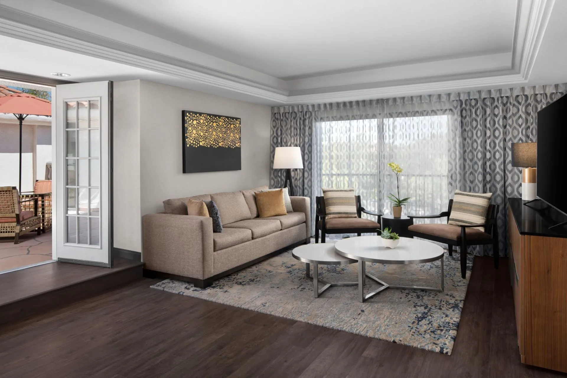 Promenade Suite Parlor and Terrace