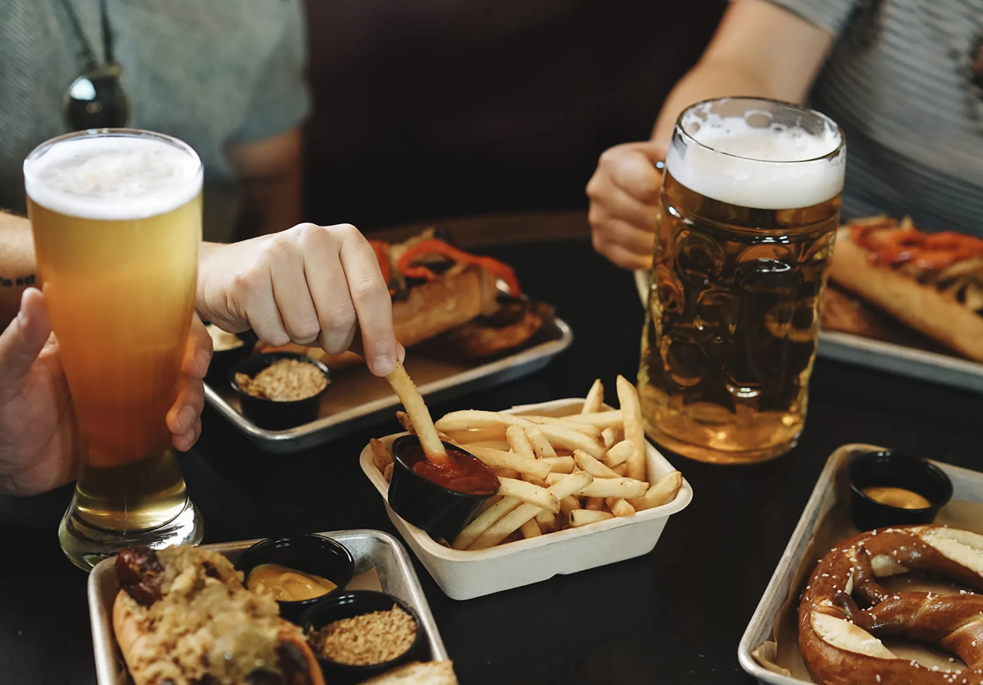 Imperial Western Stein & Sausage