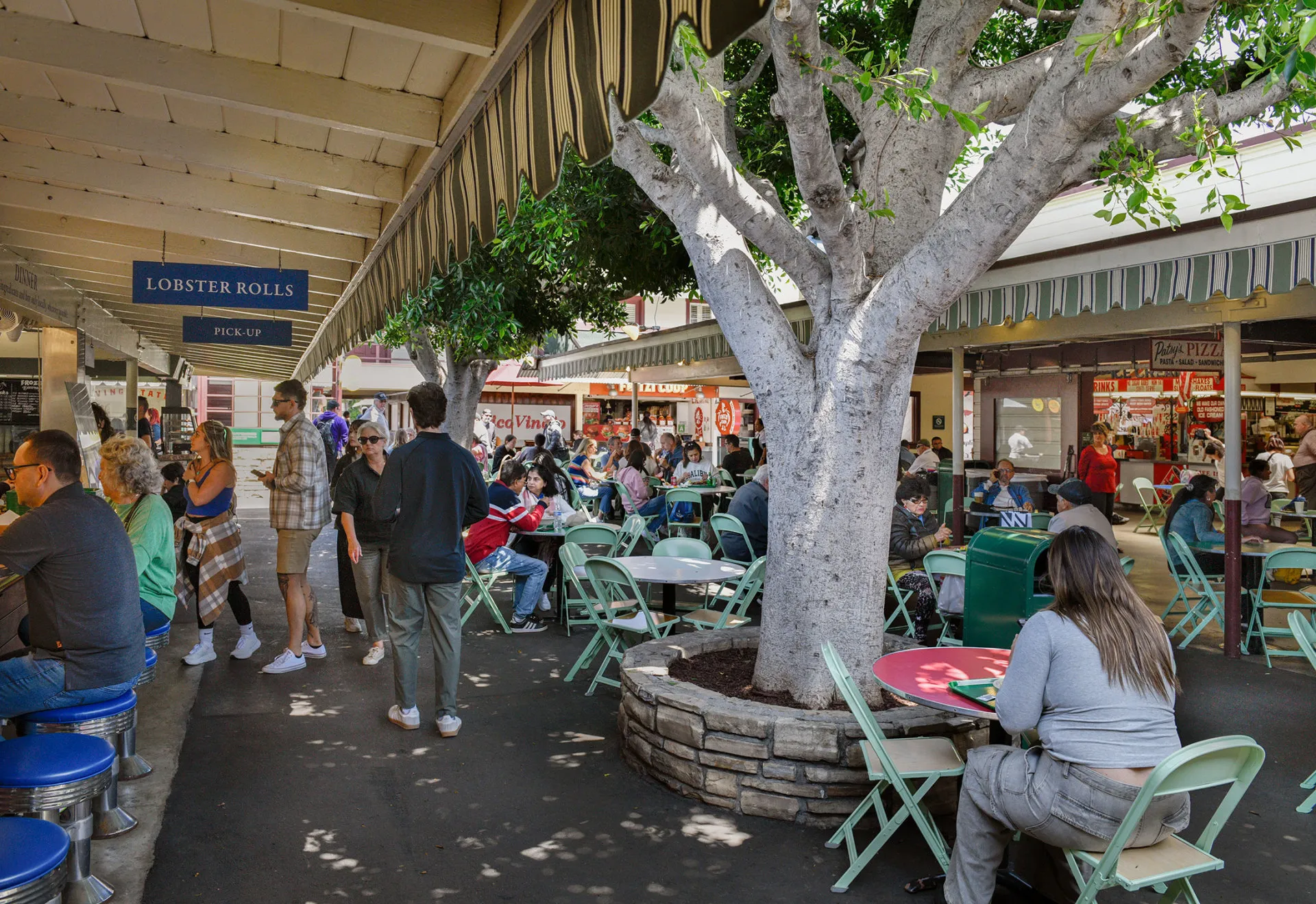 Farmers Market East Patio