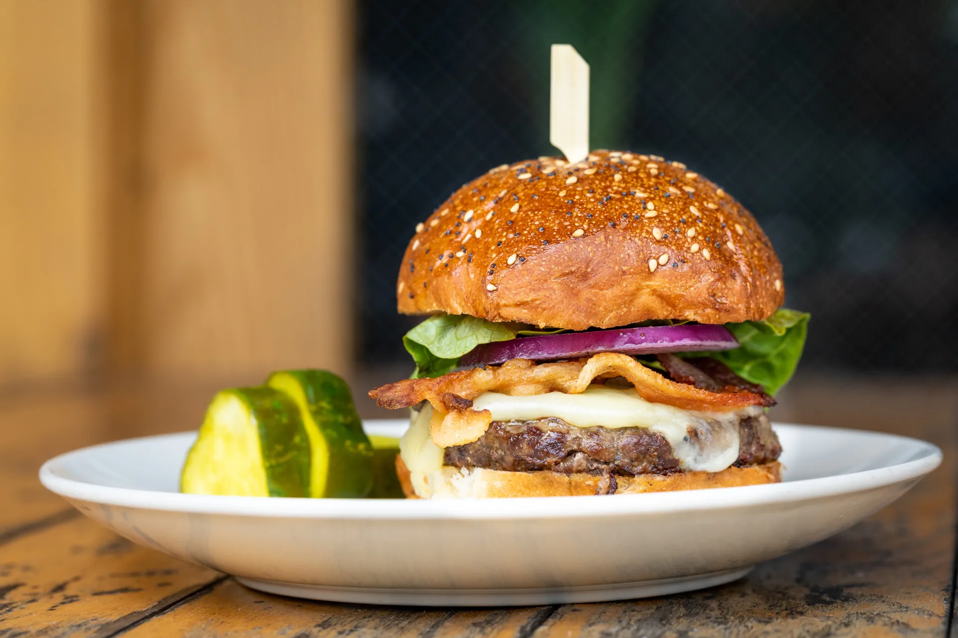 5 Oz Bacon Cheeseburger