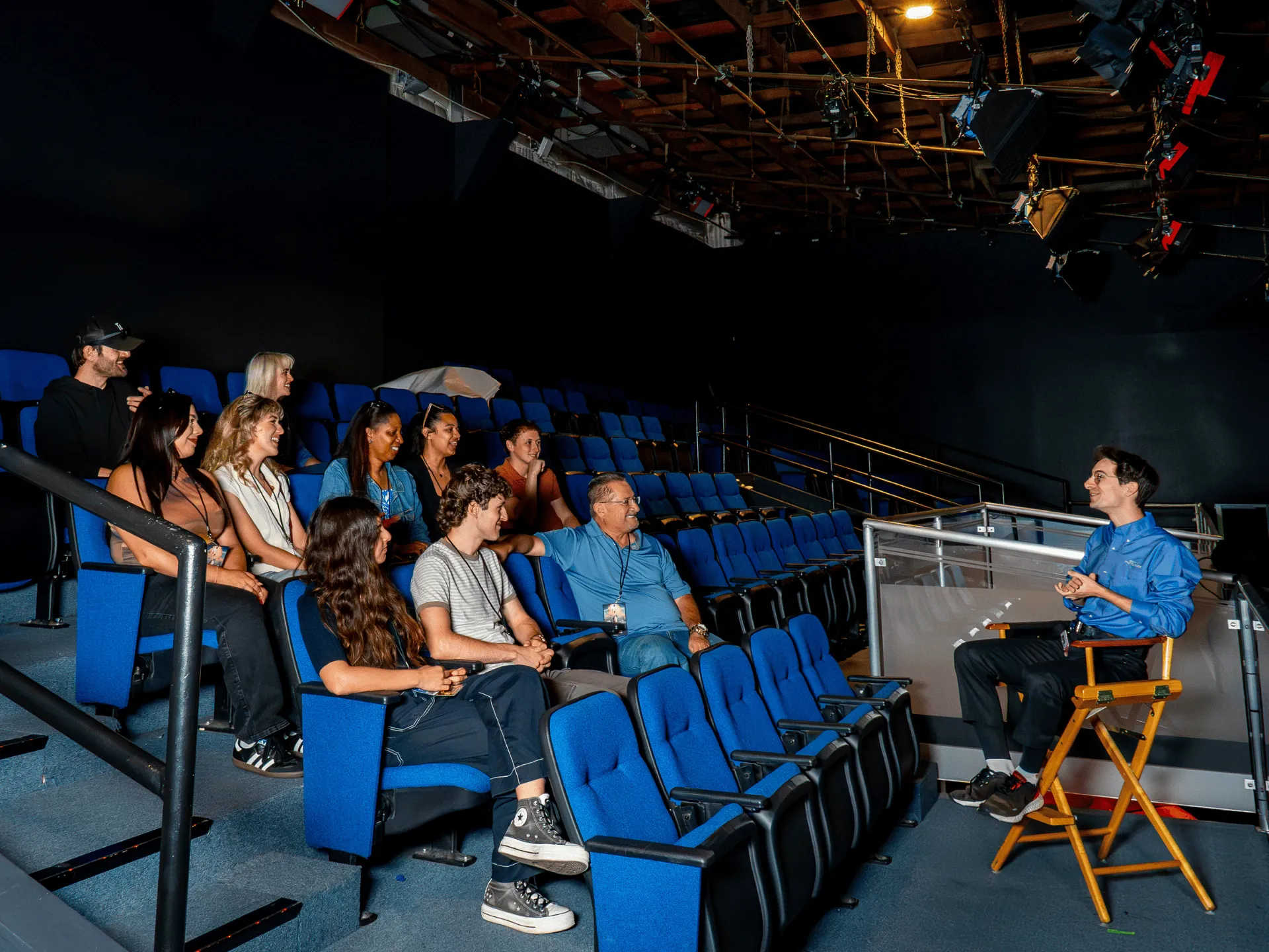 Behind The Scenes in a Sound Stage