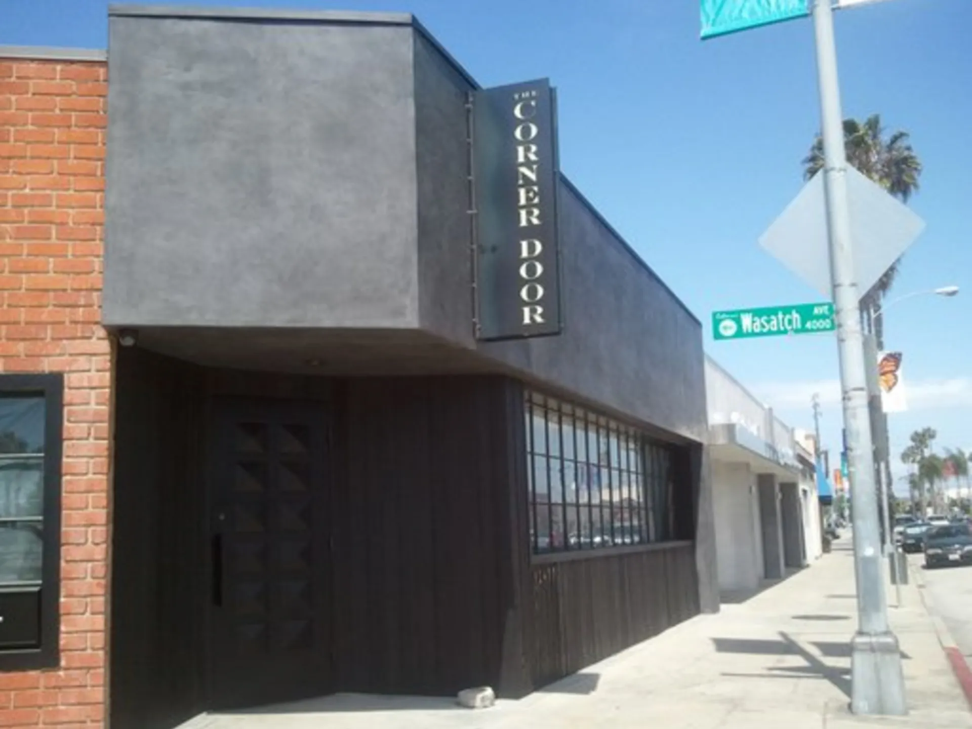 The Corner Door sign