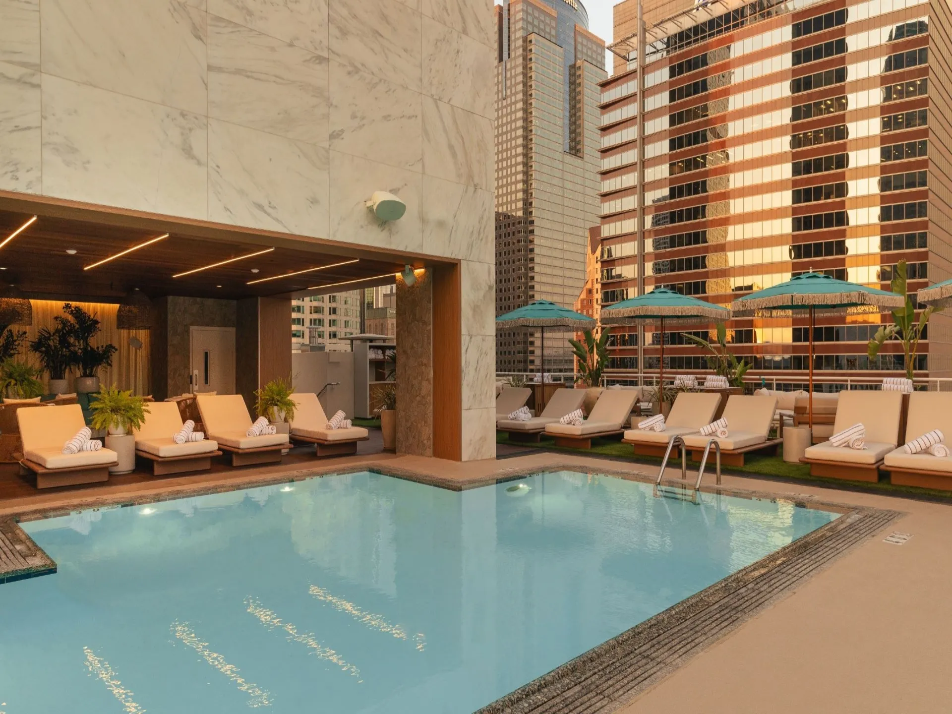 Rooftop Pool at UCA Terraza