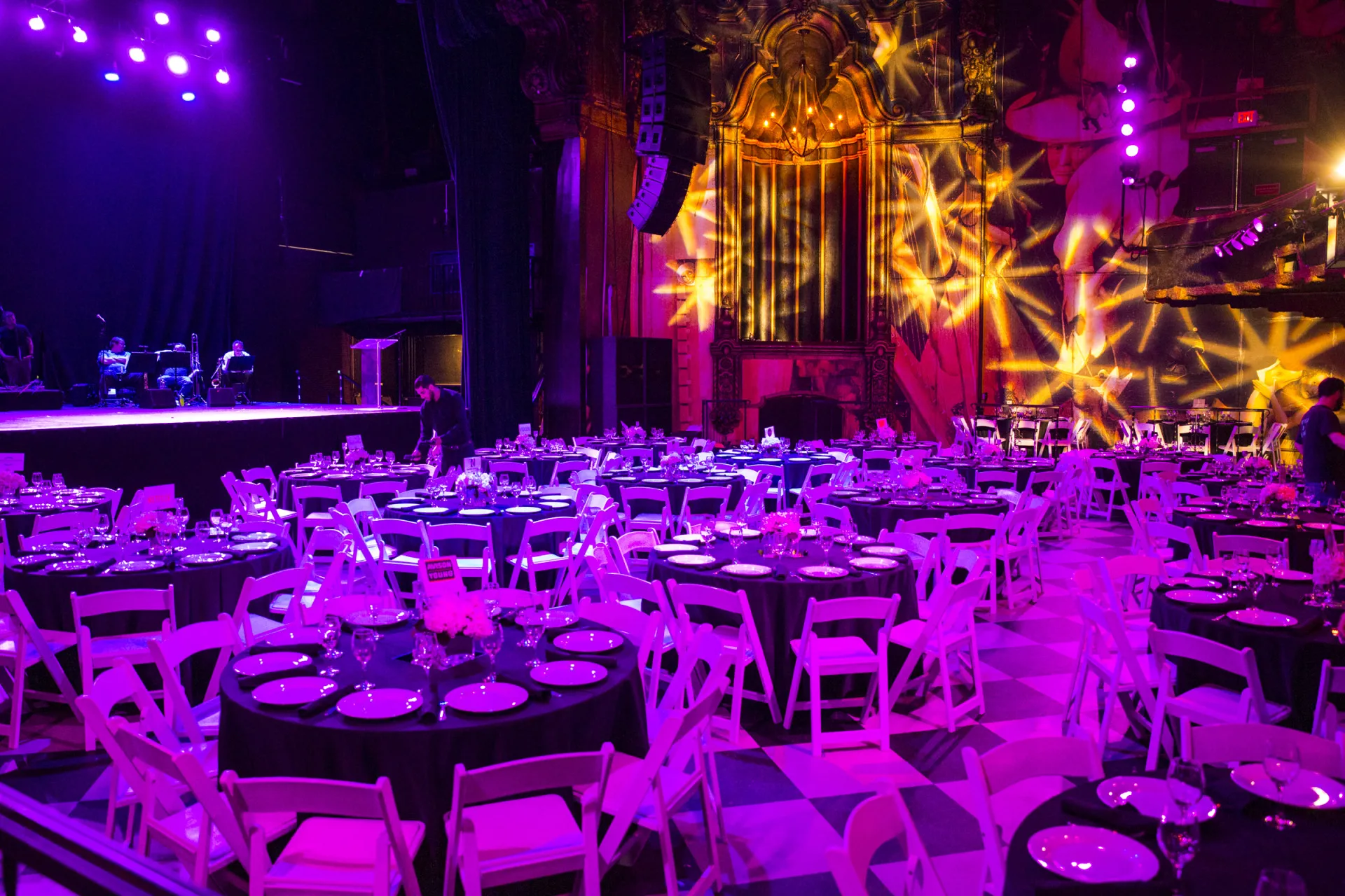 Fonda Theatre-Seated dinner