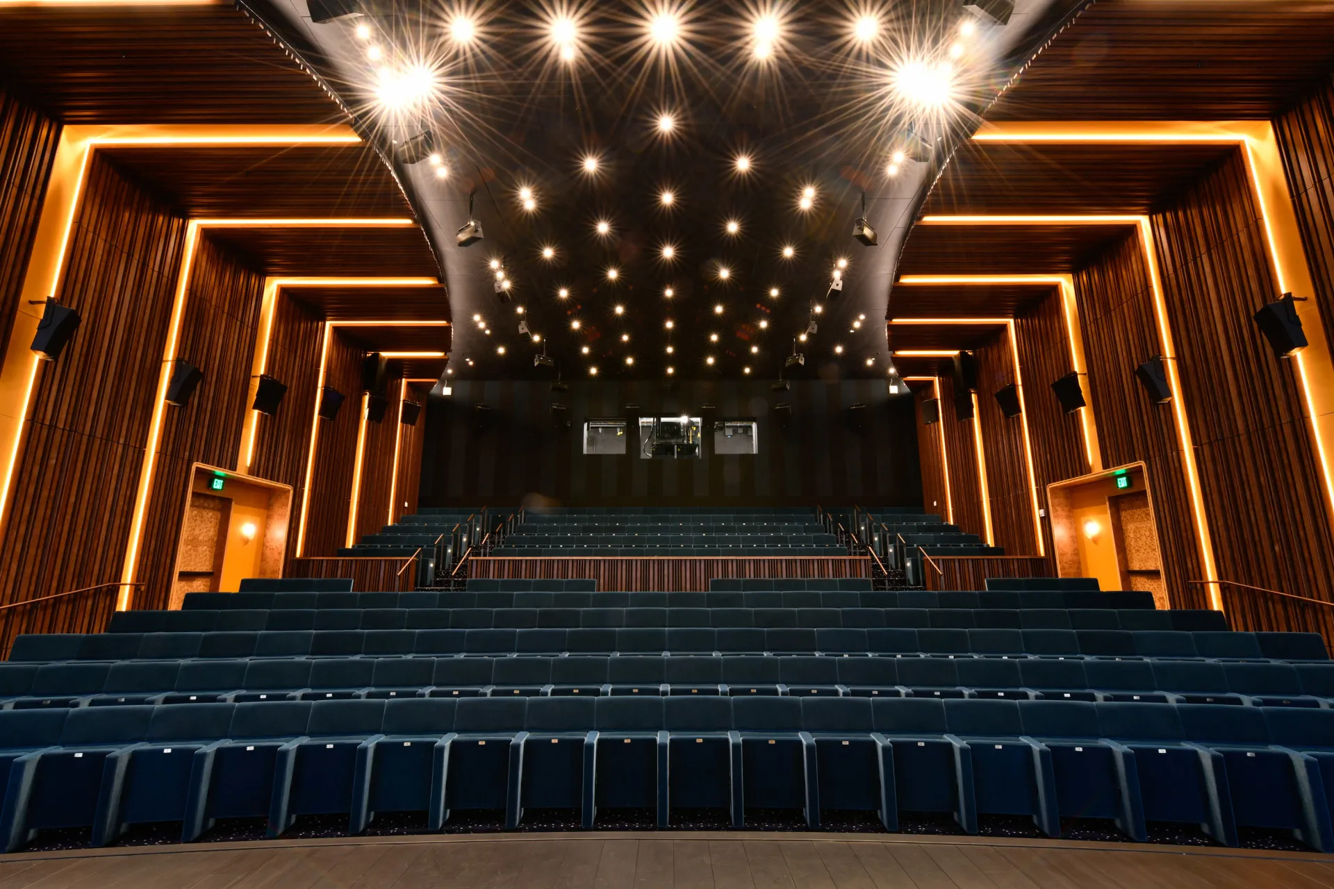 Main Theater at The Commons - seats 250, has Dolby Vision 4K, Laser 4K and 35mm/70mm projection