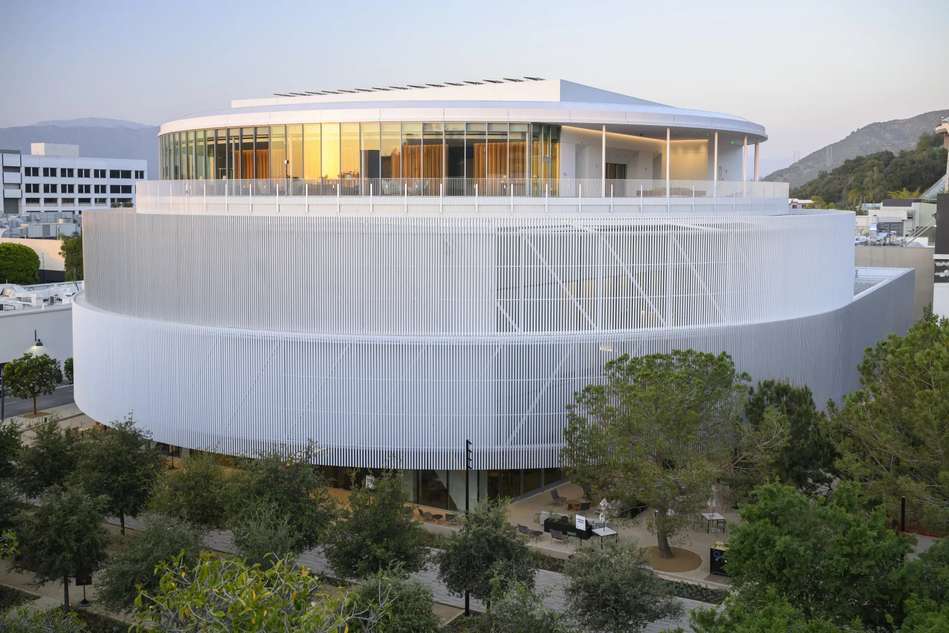 The Commons - includes dining locations, screening rooms and an event center