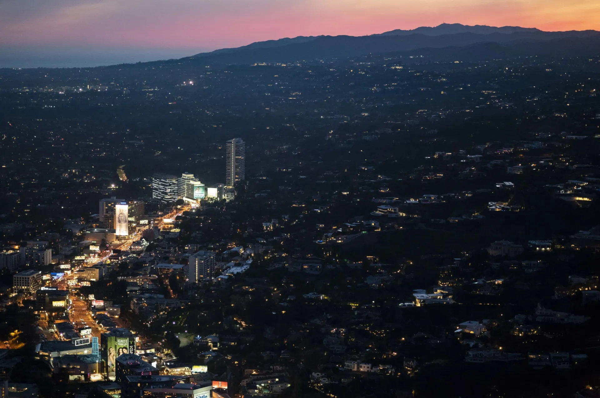 The Sunset Strip in West Hollywood
