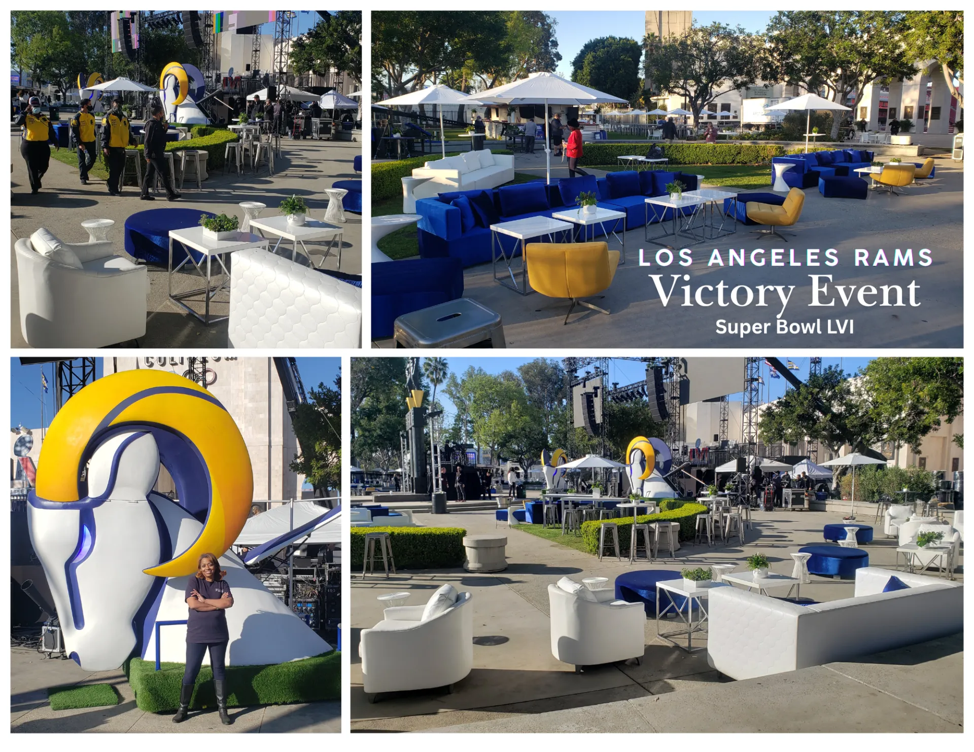 Los Angeles Rams, Super Bowl LVI, Victory Event