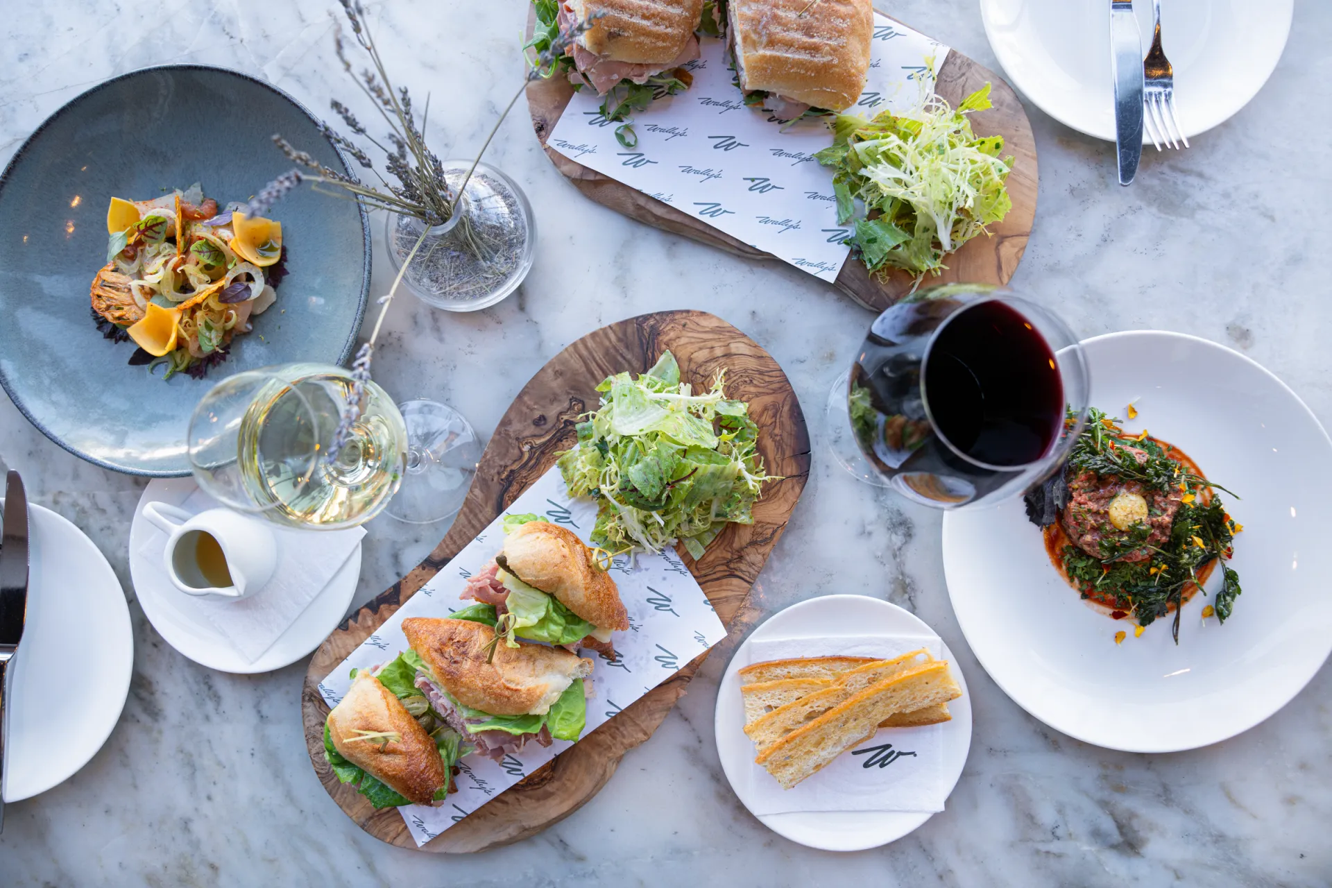 Wally's Santa Monica Power Lunch