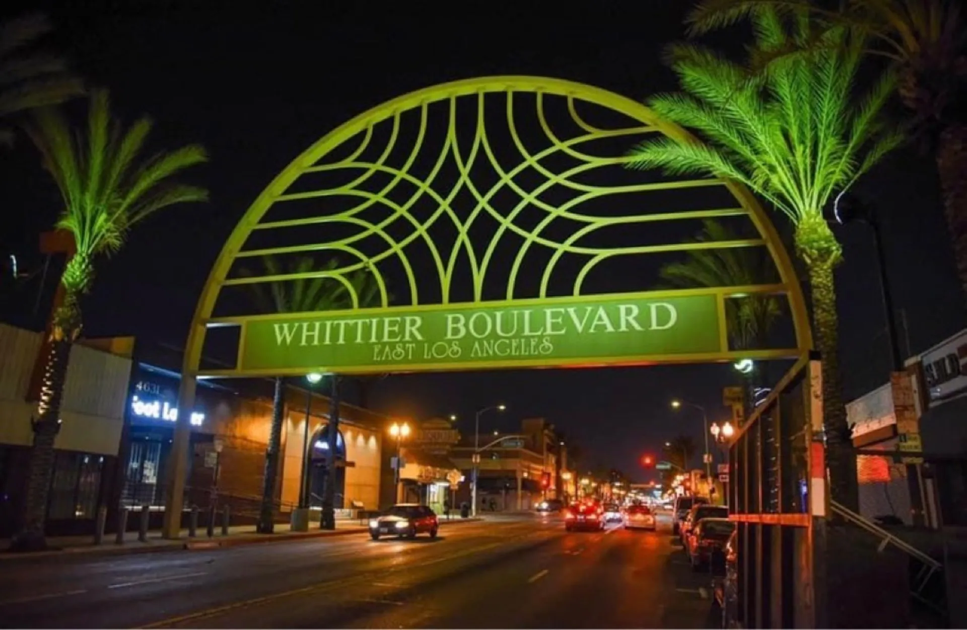 Whittier Blvd Sign 1