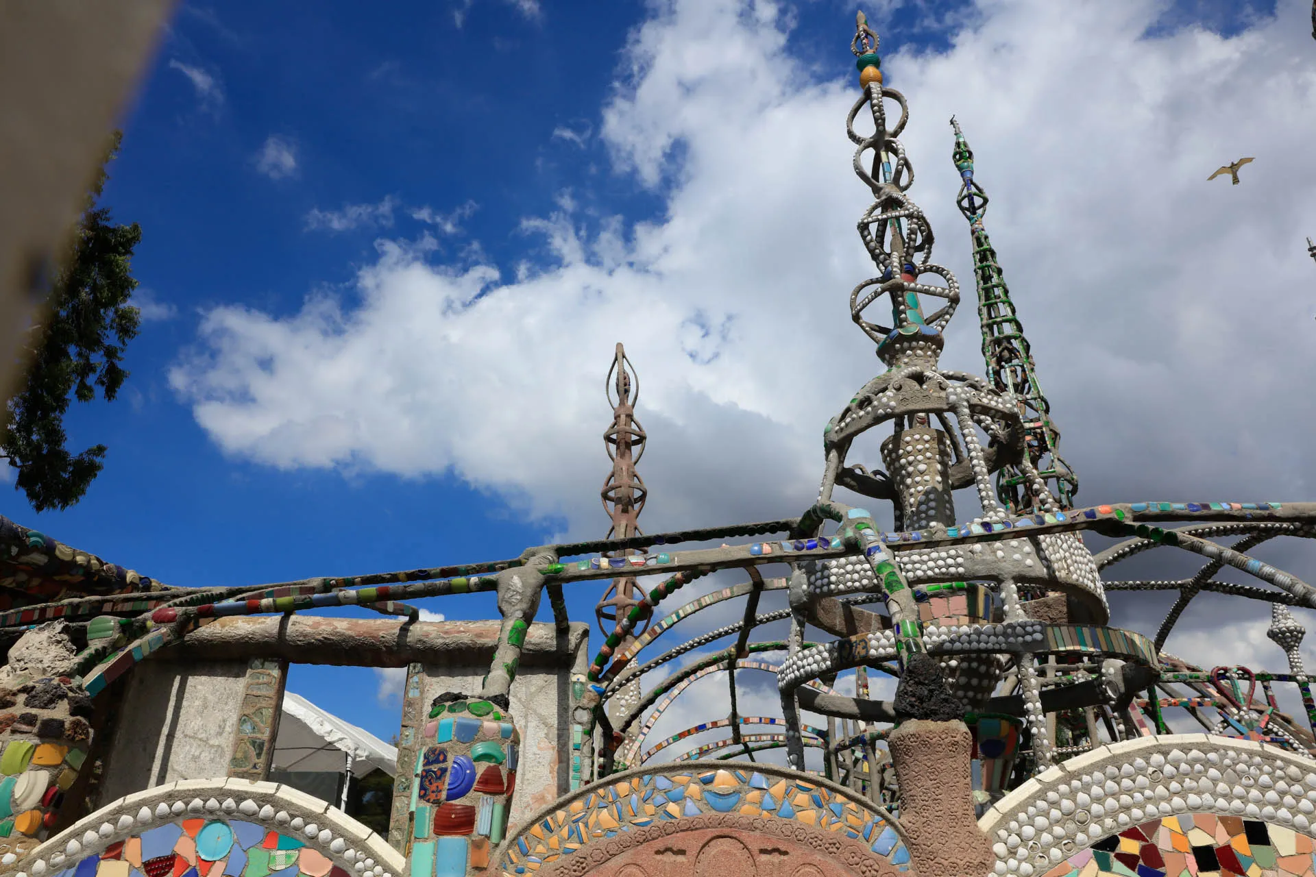 Watts Towers in South Los Angeles
