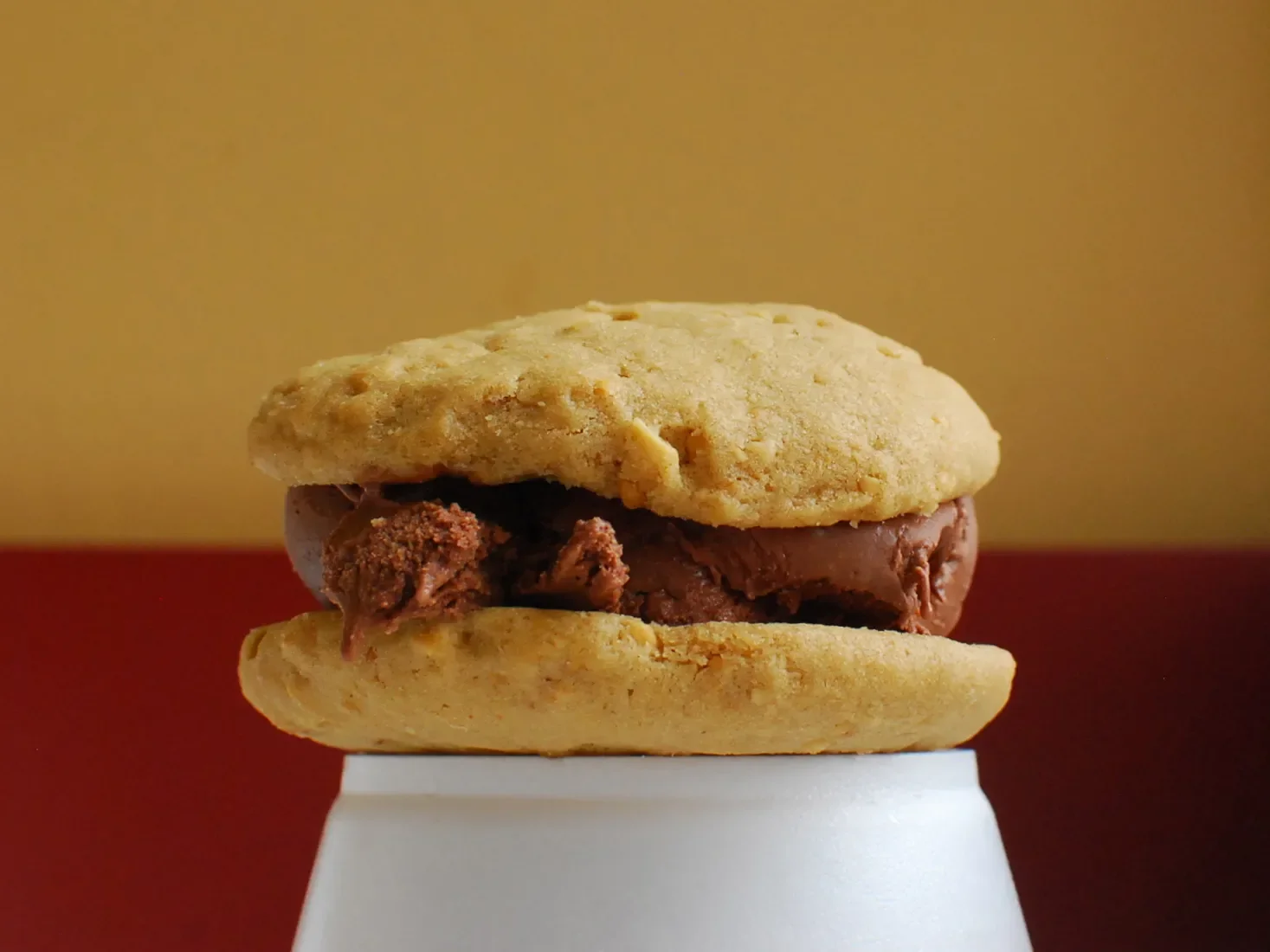 Ice cream sandwich at Diddy Riese