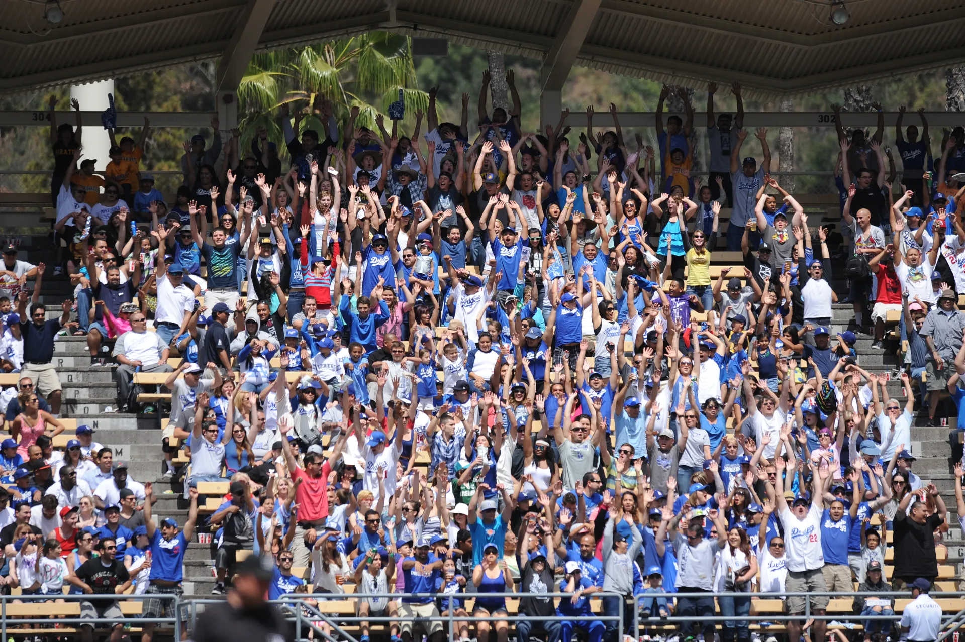 Right Field Pavilion at Dodger Stadium