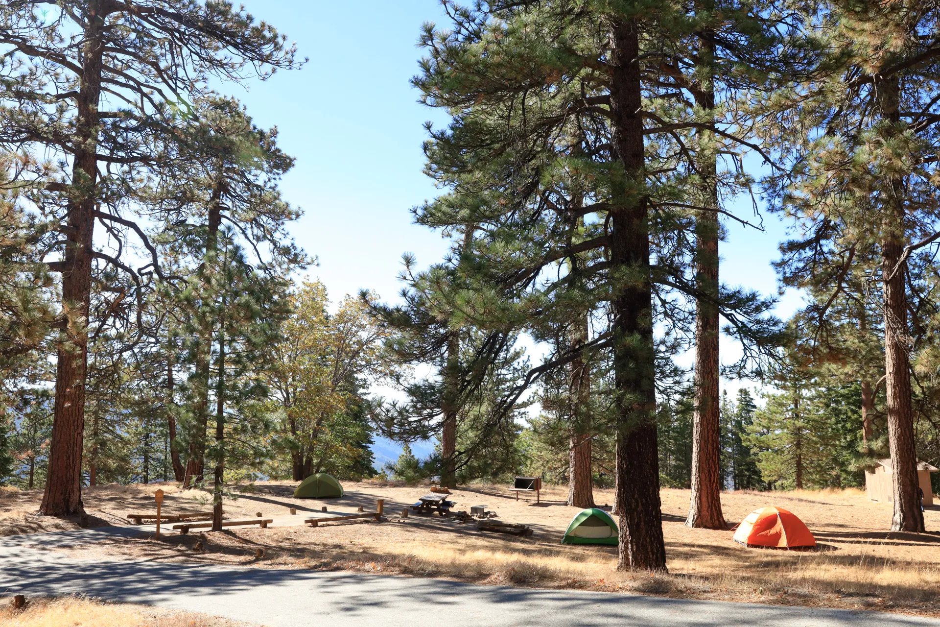 Table Mountain Campground in the Angeles National Forest