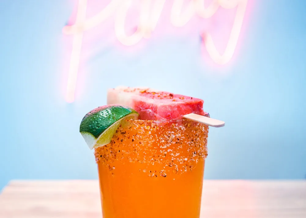 Michelada at Block Party in Highland Park