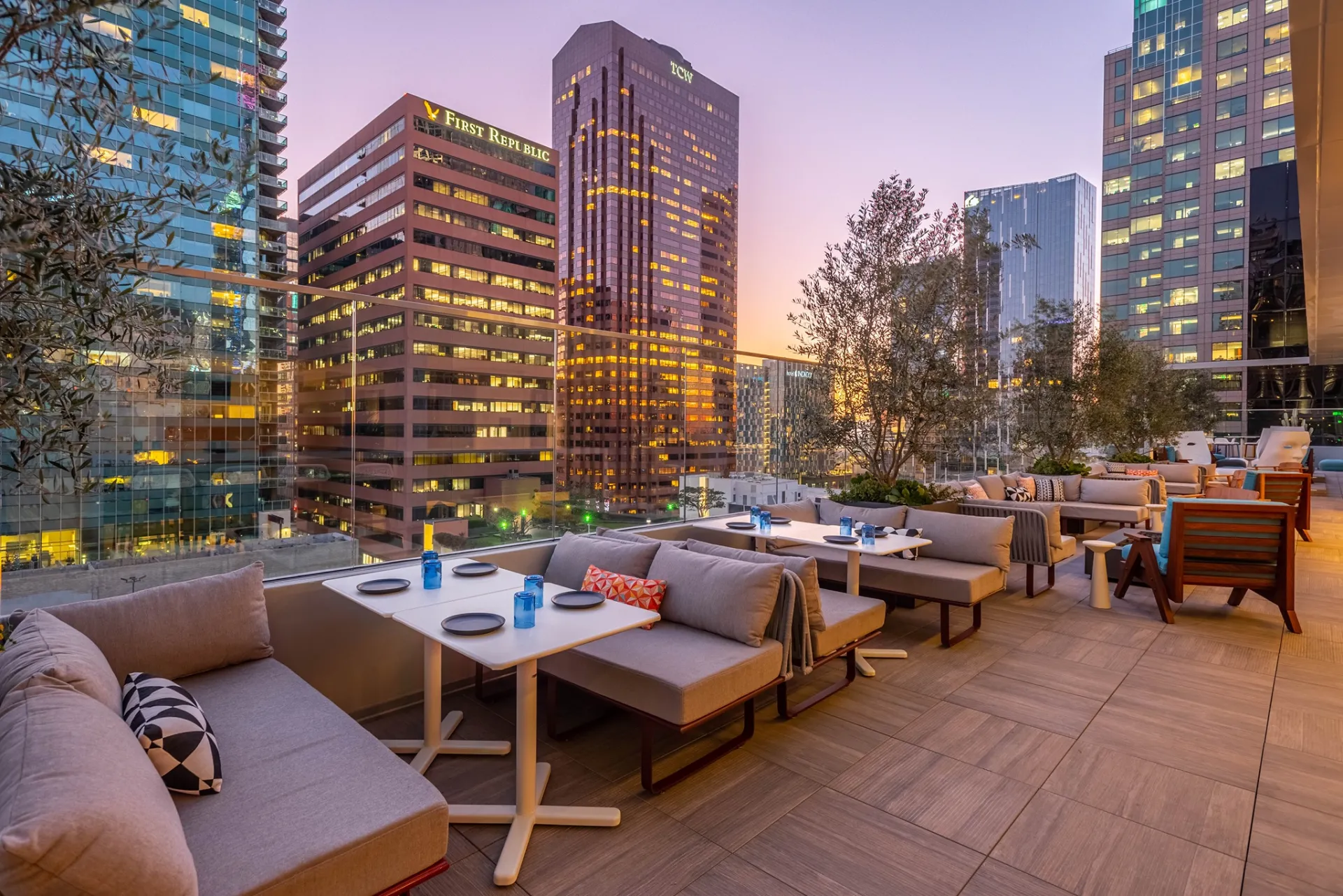The Rooftop at The Wayfarer in Downtown LA