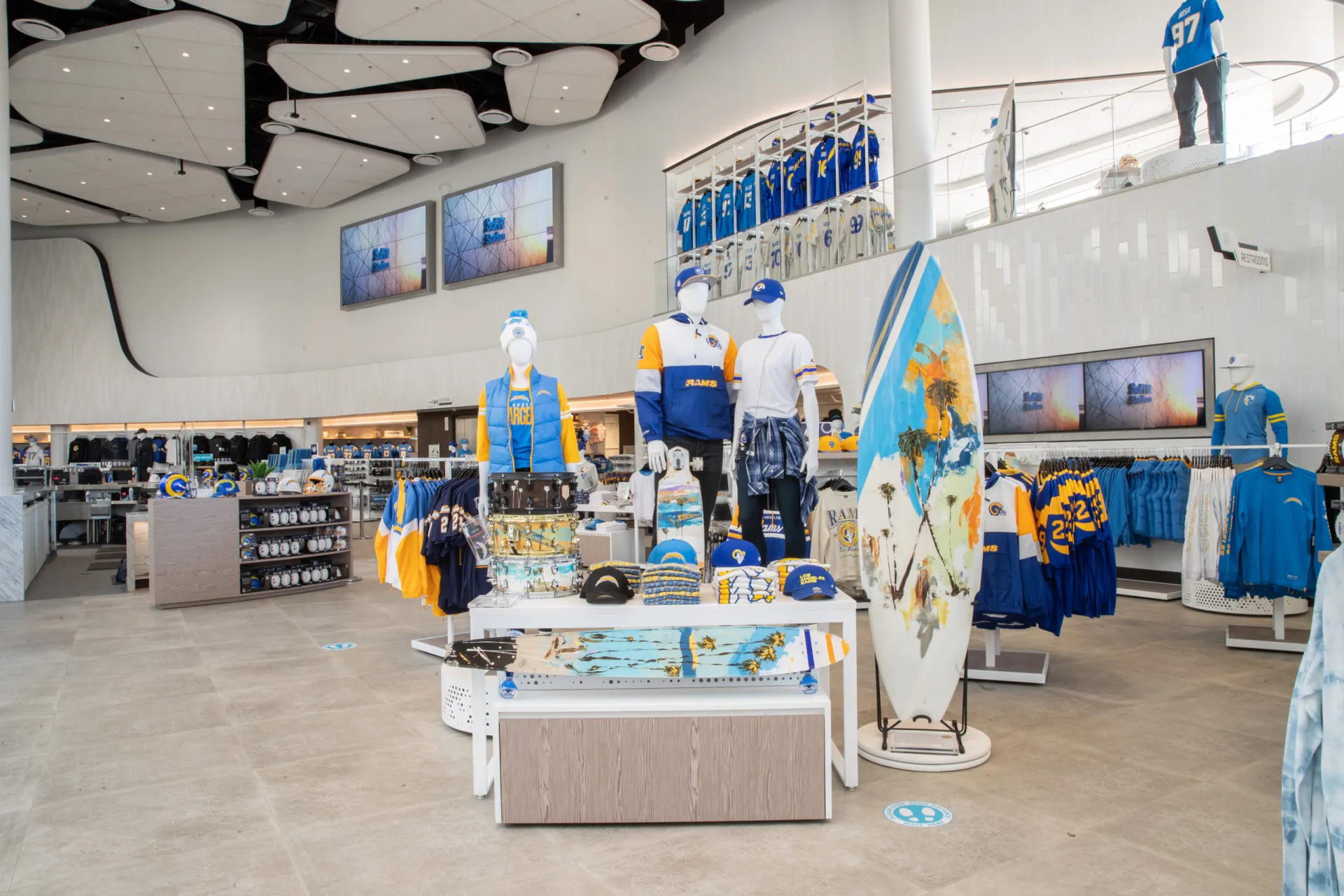 The Equipment Room at SoFi Stadium