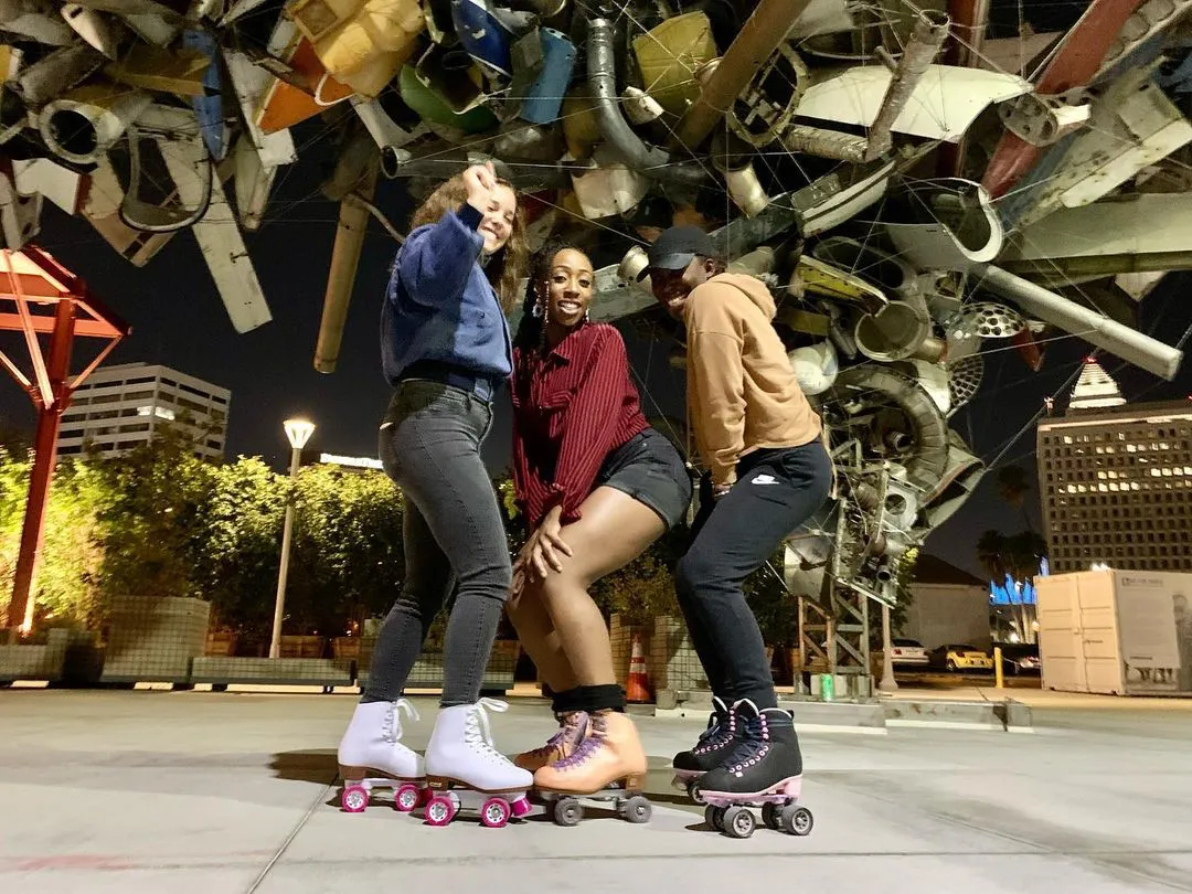 Downtown LA Skaters at The Geffen Contemporary in Little Tokyo