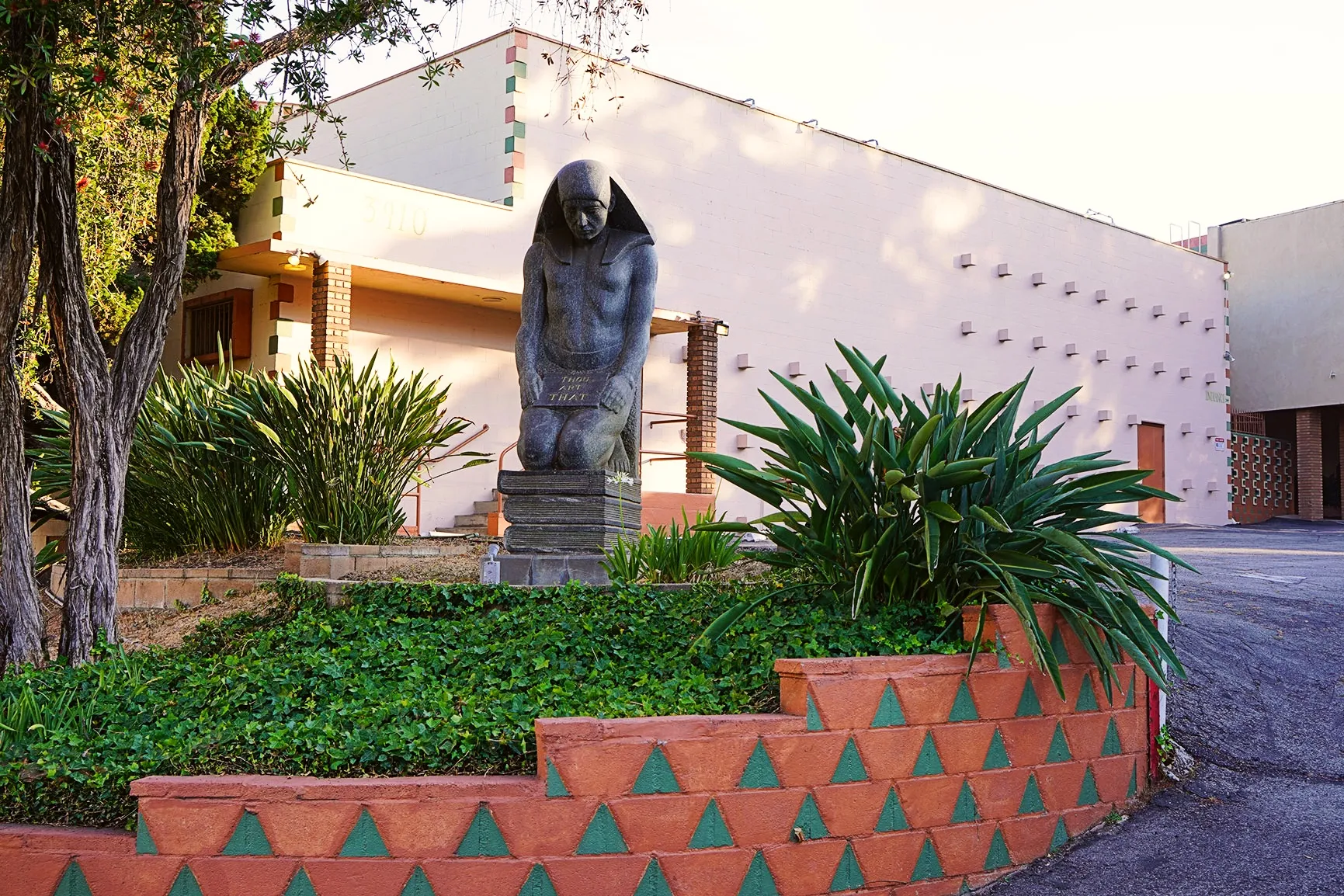 "Hermes Trismegistus" statue at the Philosophical Research Society