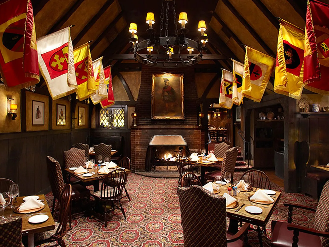The dining room at Tam O'Shanter