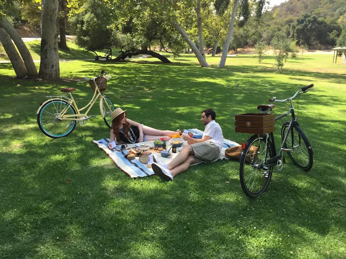 Picnic near Crystal Springs Drive in Griffith Park   |  Photo:  Tuan Lee