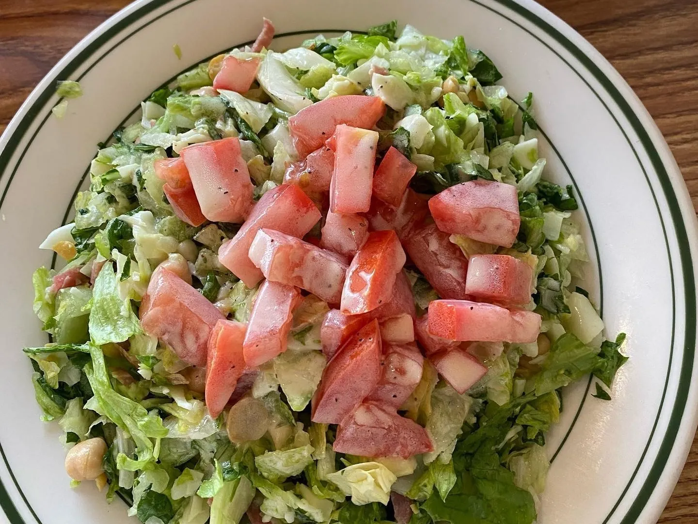 Chopped Italian Salad at Alejo’s Presto Trattoria in Westchester