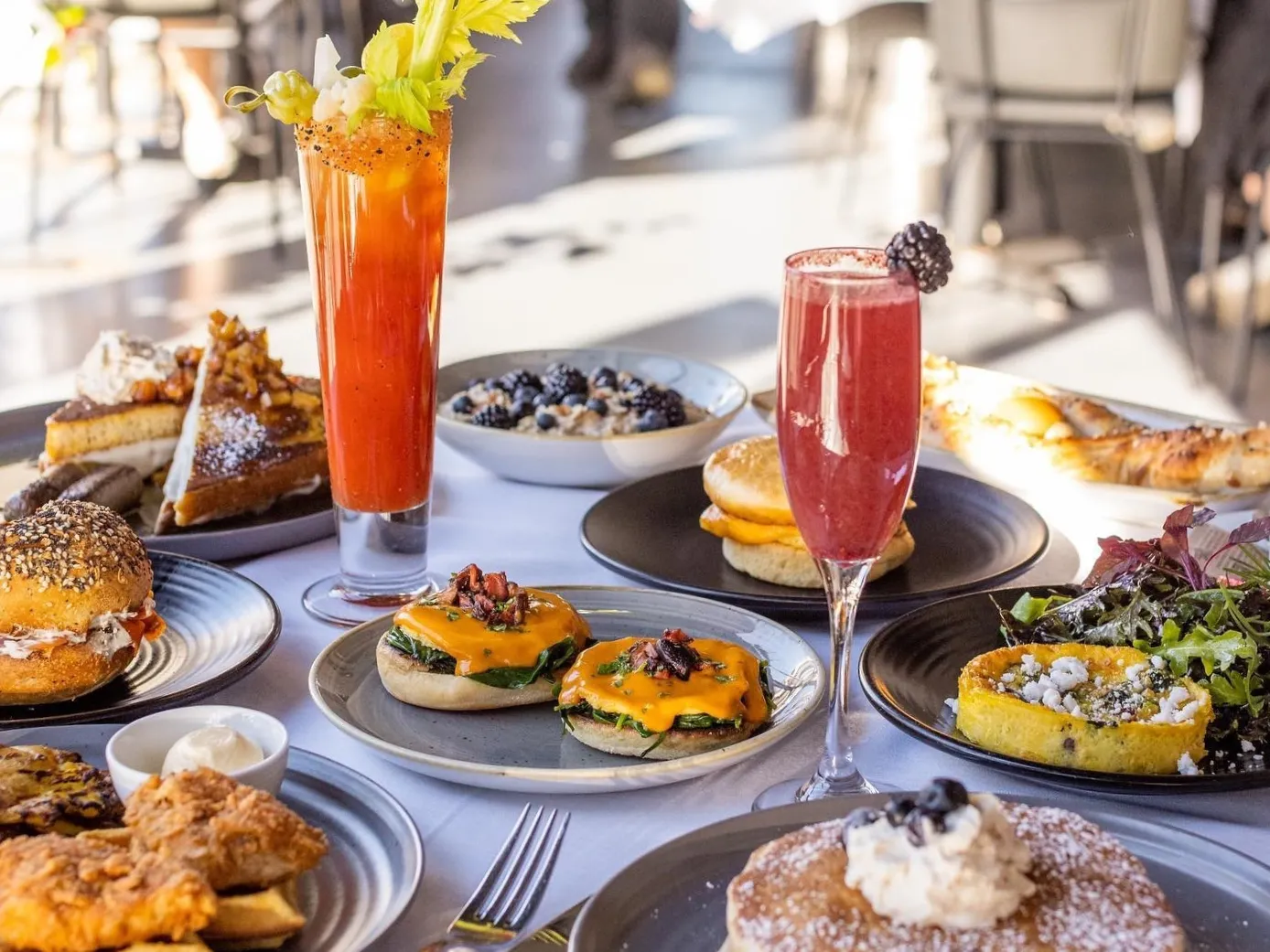 Brunch at Crossroads Kitchen in Calabasas