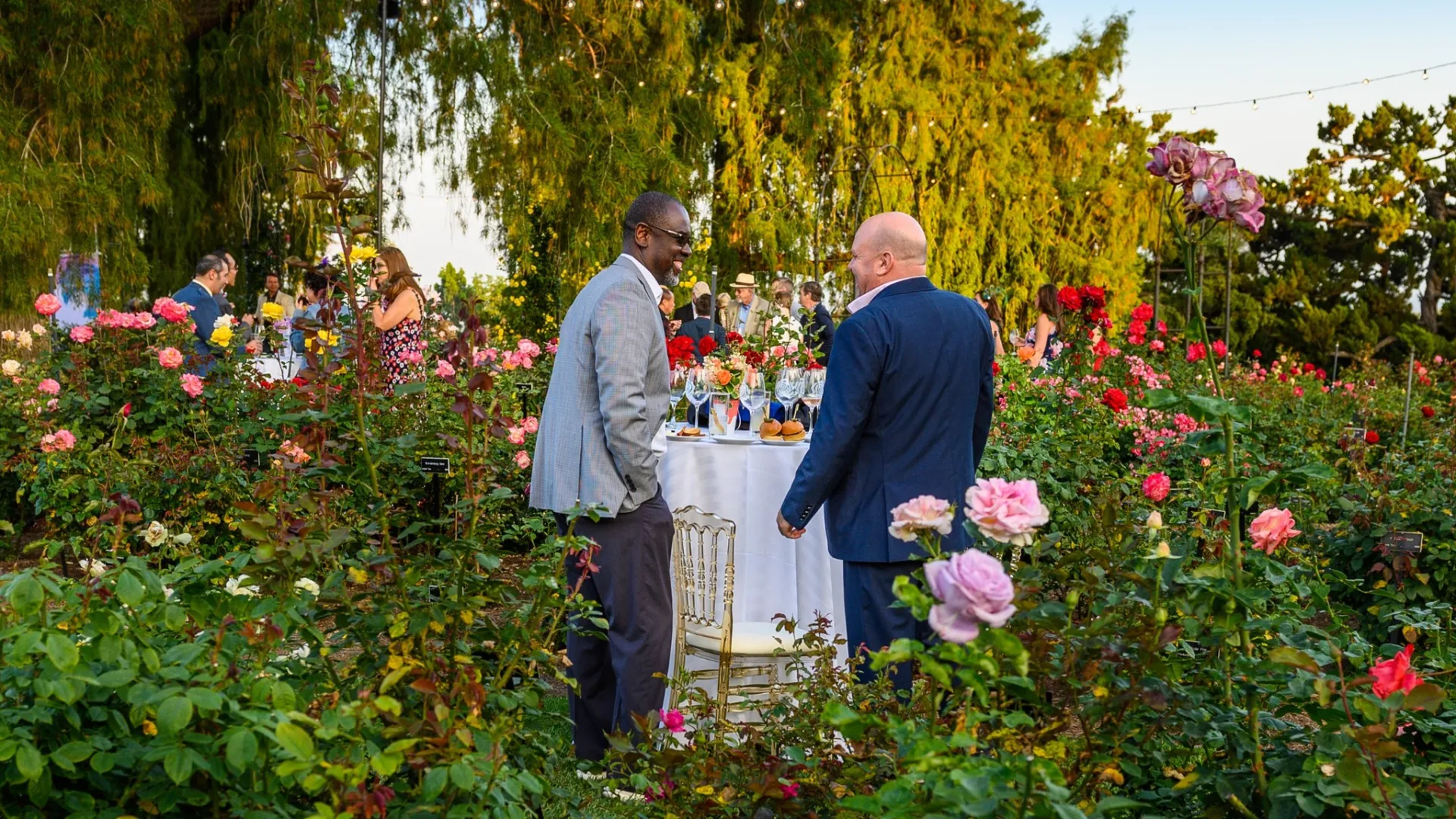 "An Evening Among the Roses" at The Huntington Library