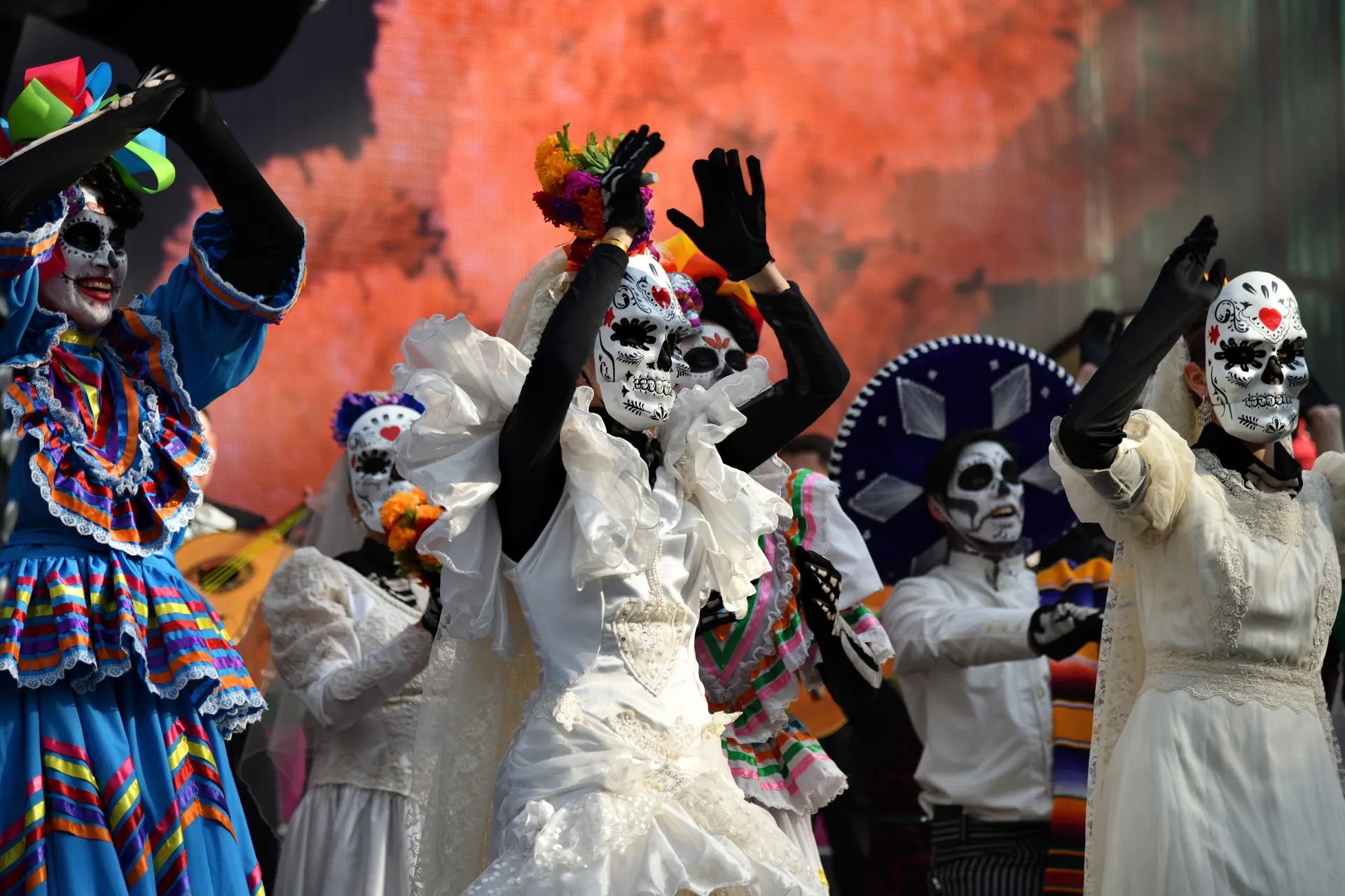 Día de los Muertos Festival at Olvera Street