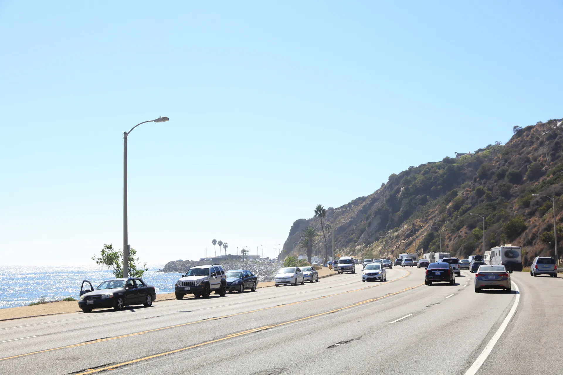 Driving on PCH, Malibu