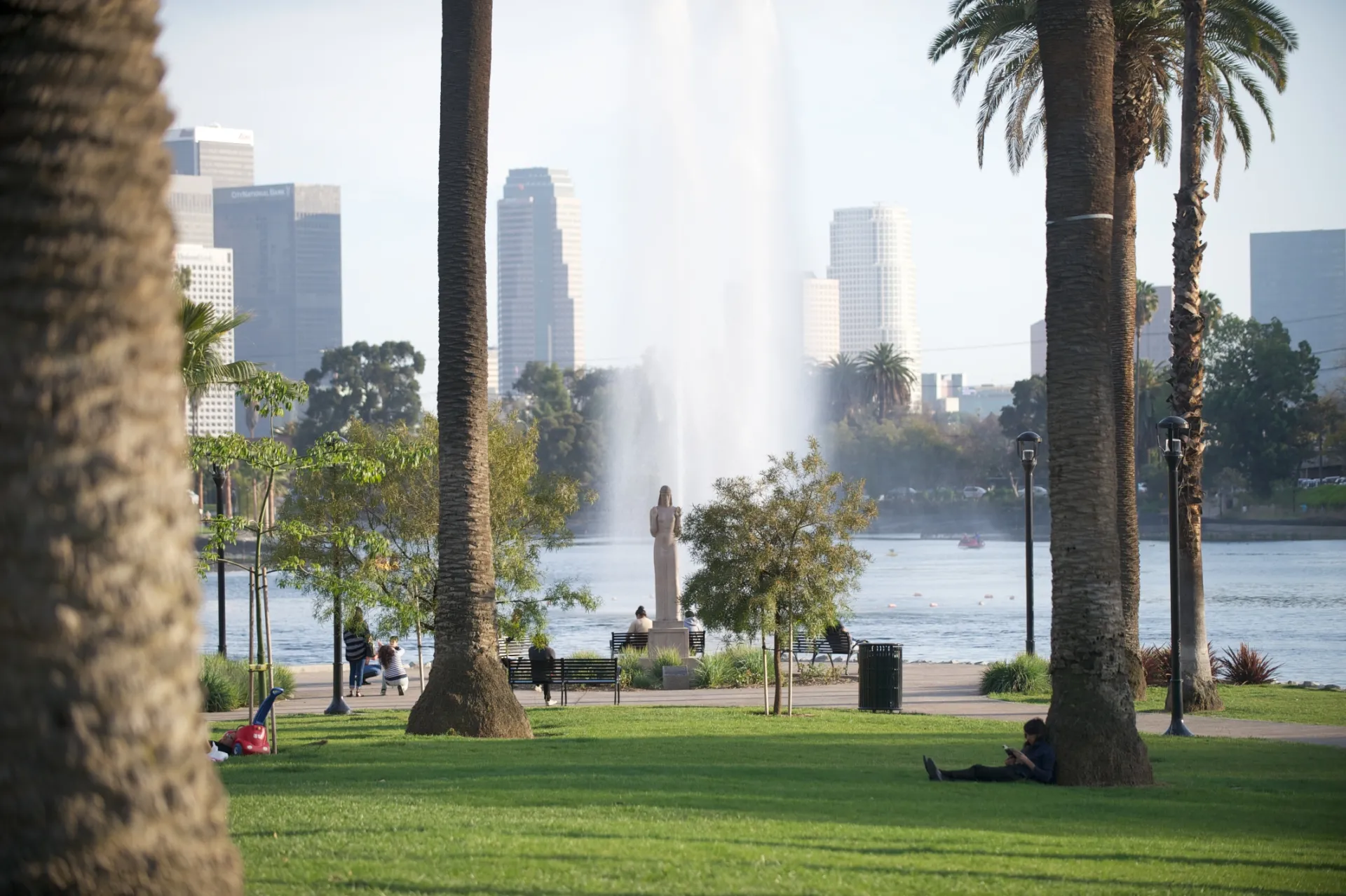 Echo Park Fountain