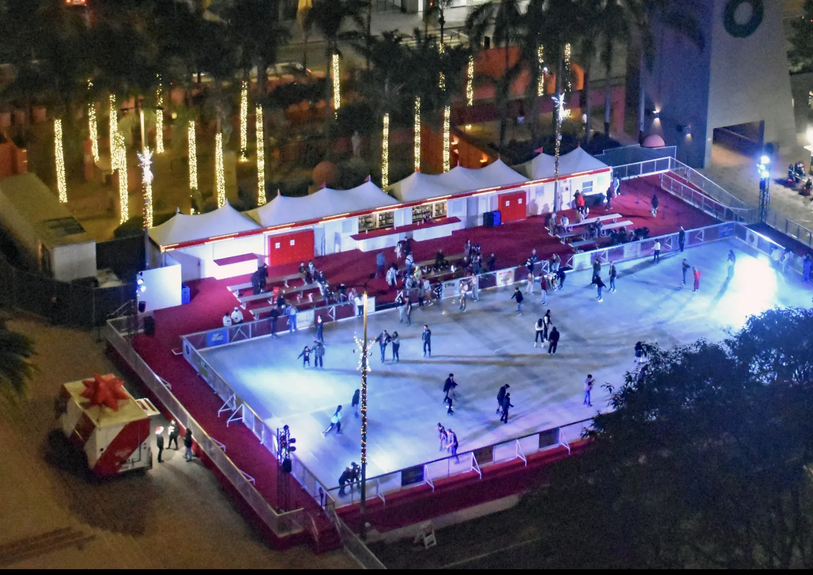 pershing square holiday ice