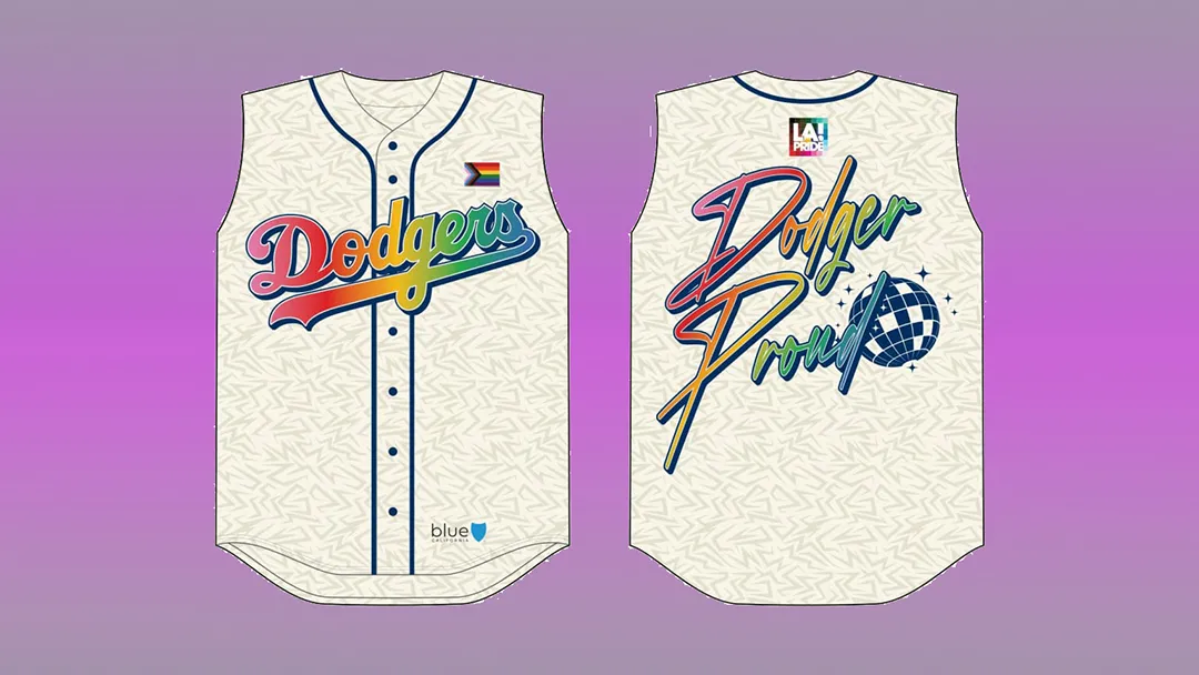 Dodgers 2025 LGBTQ+ Pride Jersey