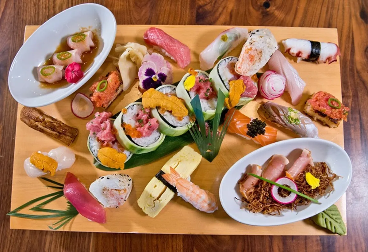 Sushi at Katsu-Ya Studio City