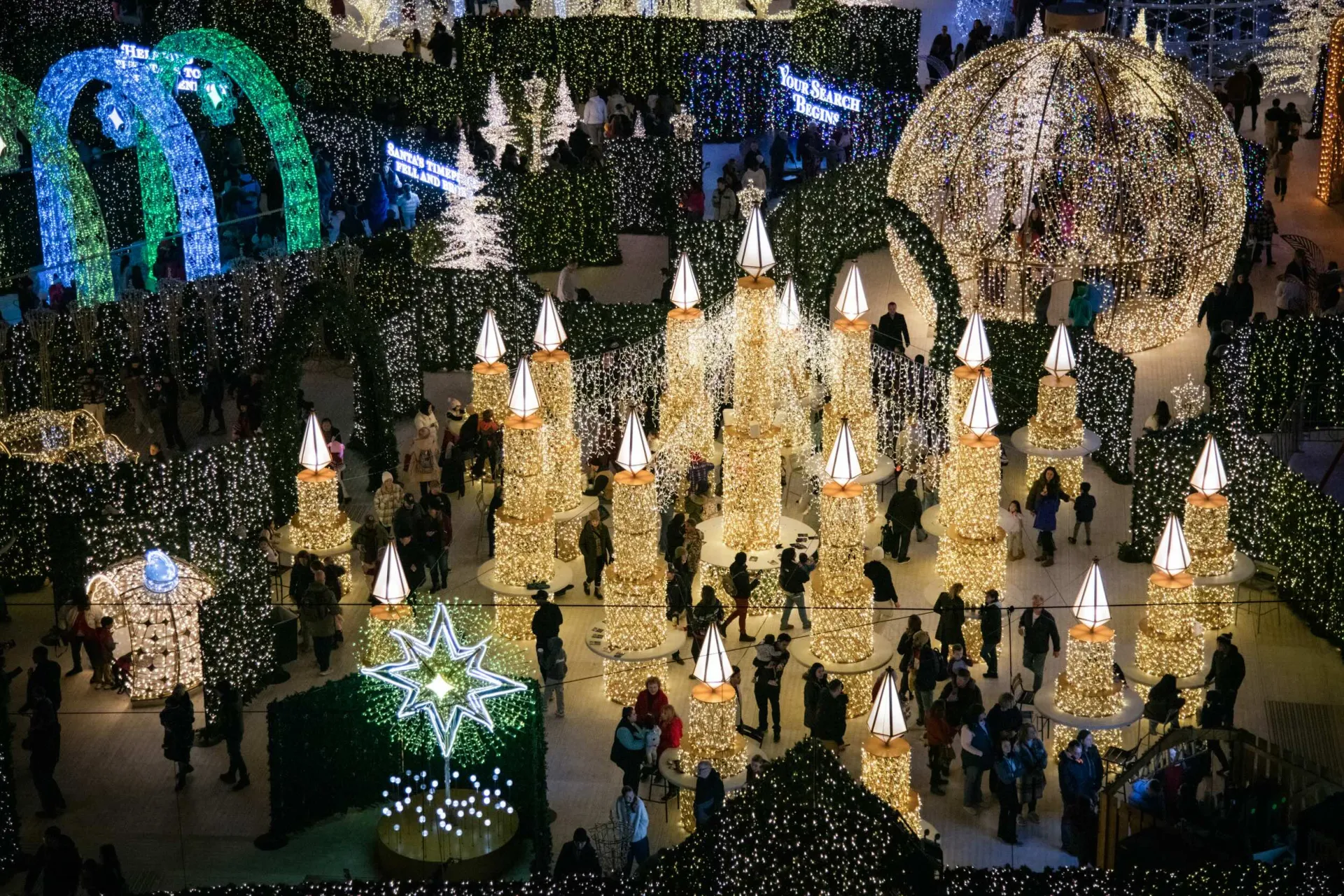 Aerial view of Enchant