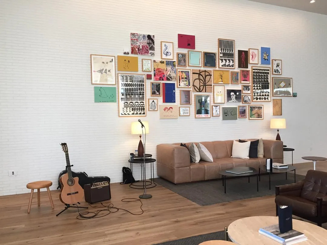 Lobby at Kimpton Everly Hollywood