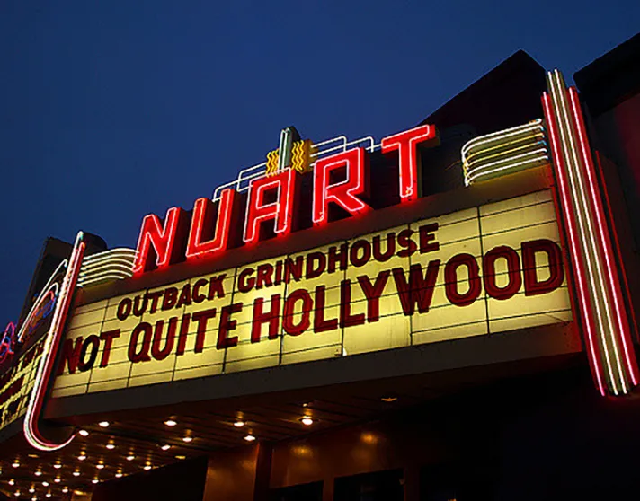 nuart theater marquee
